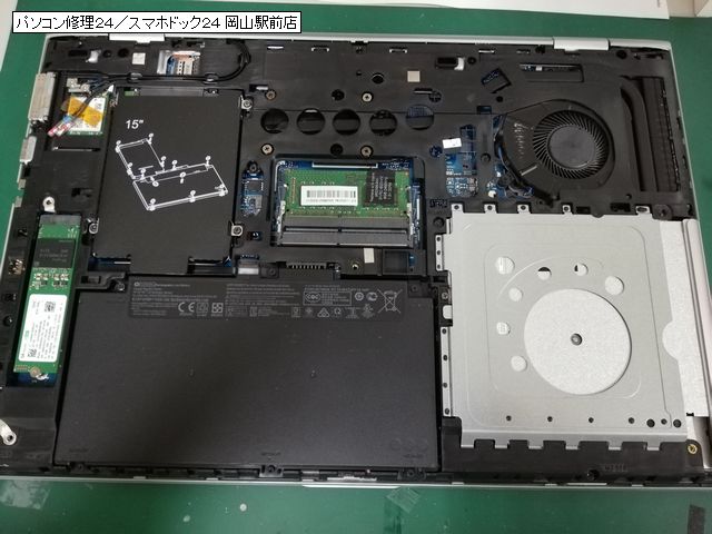 HP Probook 650 G4 メモリとストレージなしのシャンク品 HP Probook 650 G4 メモリとストレージなしのシャンク品